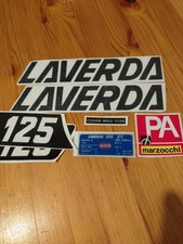 adesivi stickers laverda LH3 husqvarna 125 enduro cross vintage epoca