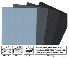 Carta abrasiva 93 x 230 mm di