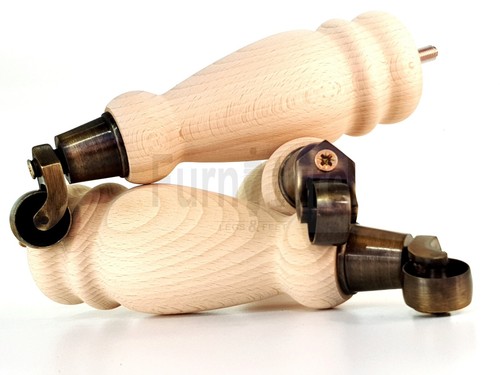 Gamba ruota mobili legno - 4x,