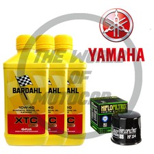 Kit/tagliando Yamaha YZF/R6/600 2006 2007 Bardahl XTC C60 10W40 filtro olio MOTO