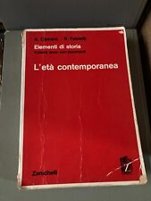 Elementi di storia volume terzo con Documenti l'età contemporanea camera Fabiett