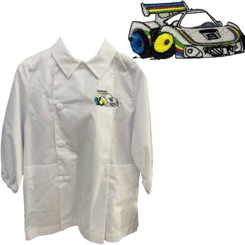 Grembiule bianco scuola - , con