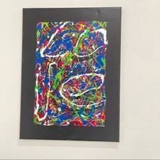 Quadro acrilico astratto