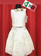 ABITO VESTITO ELEGANTE CERIMONIA DAMIGELLA BAMBINA  TG. 10 ANNI  MADE IN ITALY