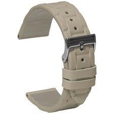 Oyster Print Leather Strap -