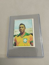 RARA !!! PELE' (BRASILE) - FIGURINA EDIZIONE PANINI - CALCIATORI 1965/66