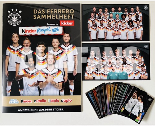 Album figurine ferrero dfb - figurine,