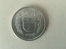 1969-B Svizzera cinque franchi