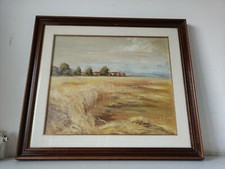 QUADRO OLIO SU TELA "ESTATE" DI LANDINI  - 1973