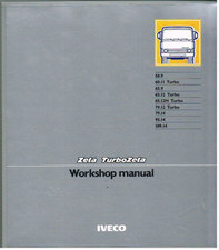 IVECO ZETA TURBOZETA 50.9 60.11 65.9/12 79.12/14 95.14 CAMION 1985 MANUALE DI FABBRICA