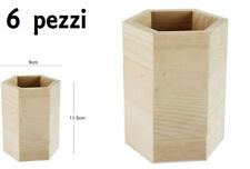 Set 6 Pezzi Porta Penne Matite