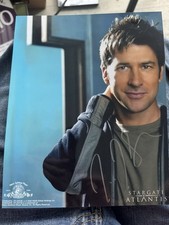 Foto firmata Joe Flanigan (John Sheppard) colore autografo 8x10 STARGATE ATLANTIS