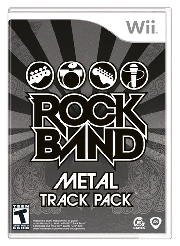 Rock band metal track - metal,
