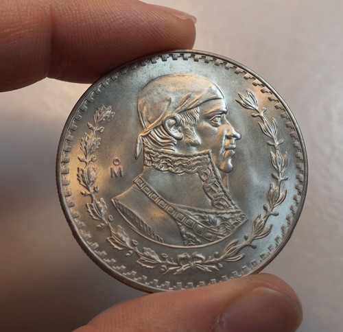 Peso 1962 messico argento - 1,