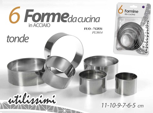 Forme tonde stampo - forme,