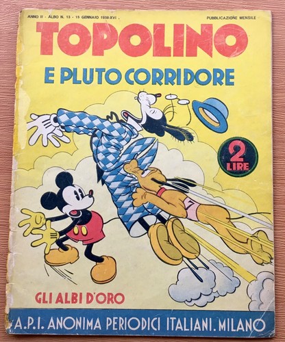 Topolino pluto corridore - topolino,