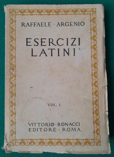 Esercizi latino libro antico - esercizi,