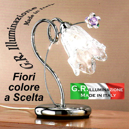 Lumetto moderno cromato - lumetto,