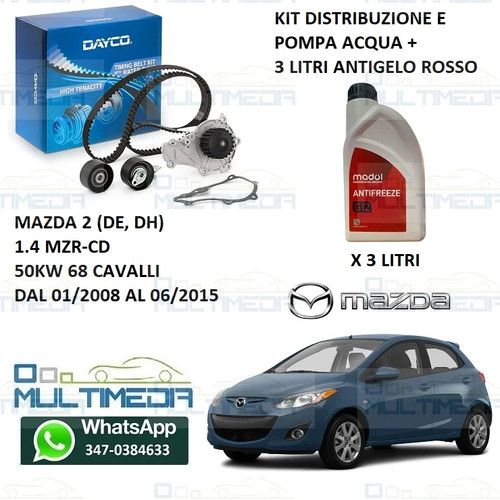 Kit distribuzione pompa - distribuzione,