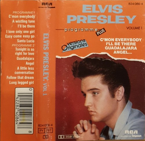 Elvis presley vol cassette - elvis,