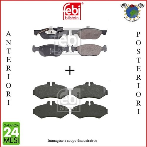 Kit pastiglie freno ant post - kit,
