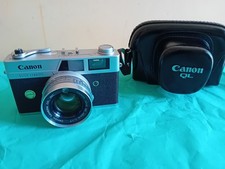 FOTOCAMERA A PELLICOLA CANON CANONET QL17 OBIETTIVO 45mm f/1,7