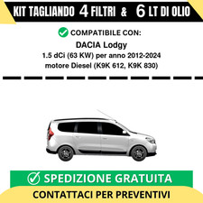 Tagliando per DACIA Lodgy 1.5