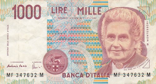 Italy 1000 lire 3 - 1000,