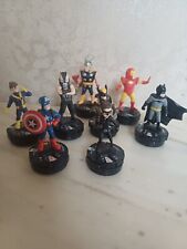 8 personaggi the dark knight rises batman capitan america ecc...