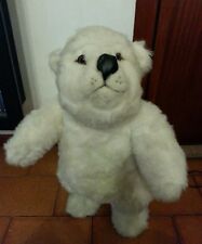 Orsetto bianco  elettronico per  allestimento negozio  rarissimo! Stupendo! 