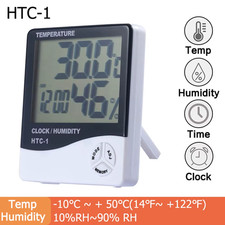 Misuratore Digitale Di Umidità Della Temperatura LCD HTC-1 Stazione Meteorologic