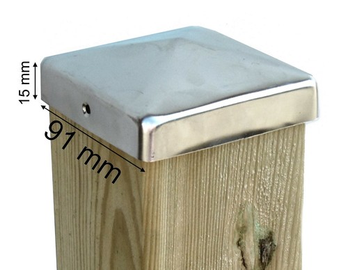 Tappi per pali acciaio - pali, inox