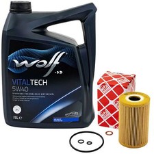 Motoröl Set 5W40 5 Liter +