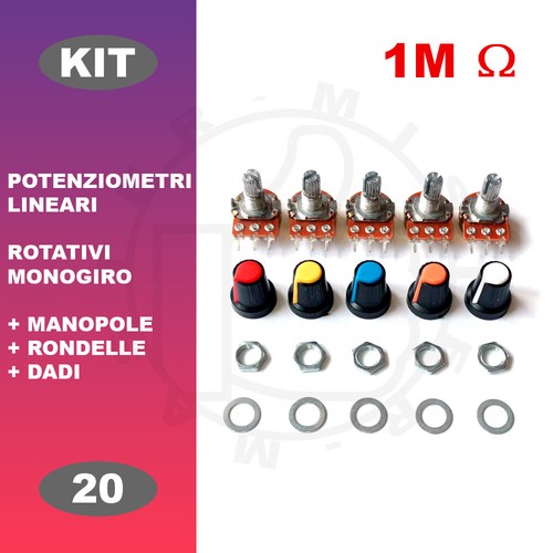 Potenziometro ohm lineare - potenziometro,