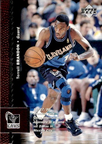 Card nba brandon terrell - brandon, 1997