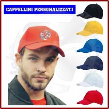 CAPPELLINI PERSONALIZZATI CON STAMPA LOGO AZIENDA BAR RISTORANTE LIDI