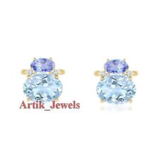 Gemma Naturale Di Topazio Blu