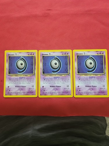 Pokemon unown 47 75 - unown, d
