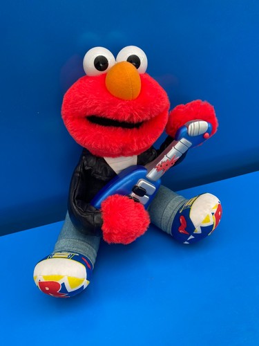 Vecchia peluche elmo - vecchia,