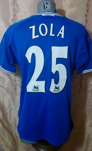 Maglia chelsea zola size - zola,
