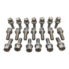 Kit 16 bulloni ruota Fiat Grande Punto Croma Sedici 2005> cerchi in acciaio 