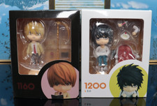 Modellino Death Note Yagami Light L·lawliet 10 cm versione Q Modellino giocattolo mobile