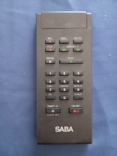 SABA VR 6620 E Raro Telecomando ORIGINALE Videoregistratore VCR VHS Funzionante