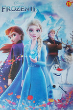 Poster Manifesto Locandina Photo Italian FROZEN II 2 ELSA ANNA OLAF