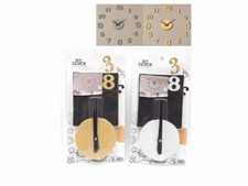 OROLOGIO da parete adesivo oro