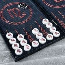 Set backgammon in pietra