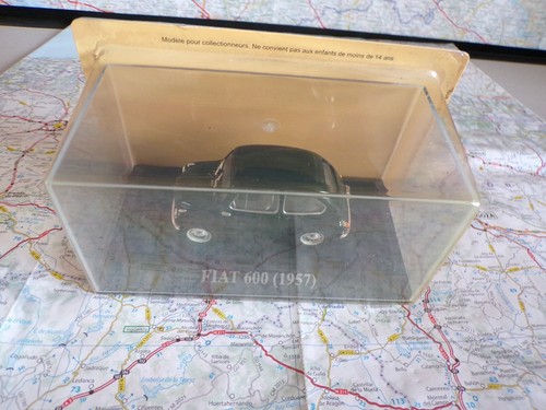 Fiat 600 vert foncé 1957 - foncé,