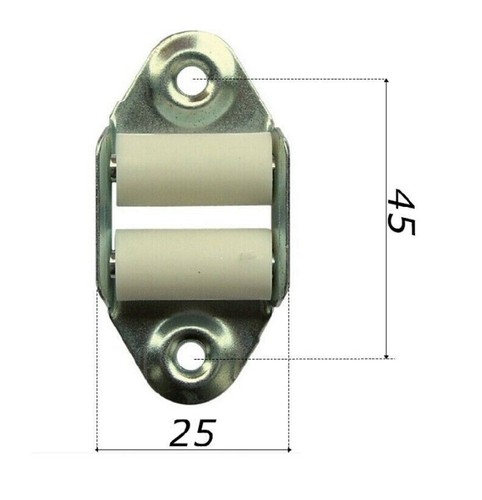 Rullo guida nylon per - rullo,