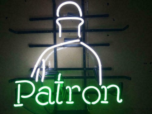 X14 patron neon sign cafe - sign,