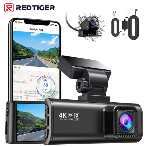 Dashcam redtiger anteriore - 4k,